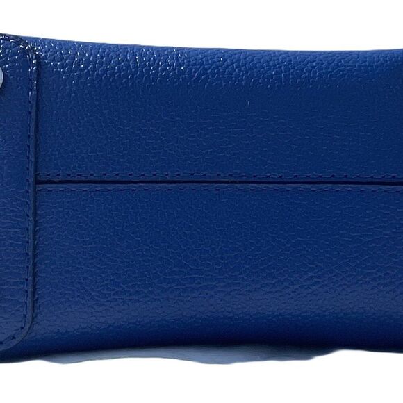 Michael Kors Leather Sapphire Small Mae Messenger Bag - Picture 8 of 12